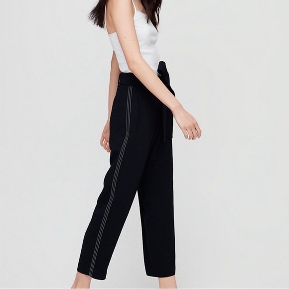 Wilfred Pants - Aritzia Wilfred free tie front pant